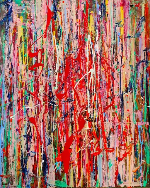Desire Lines — painting by Gunther Jancke