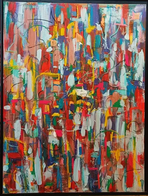 Spaces To Flourish — painting by Gunther Jancke